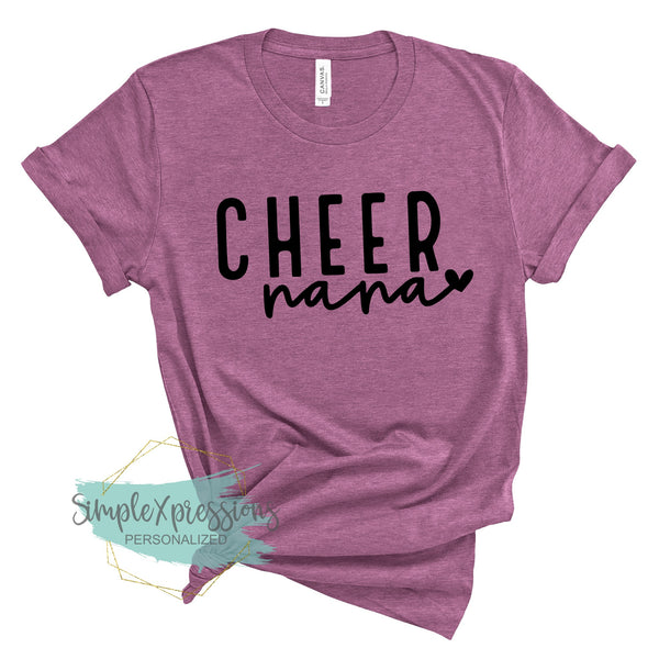 Cheer Nana with heart