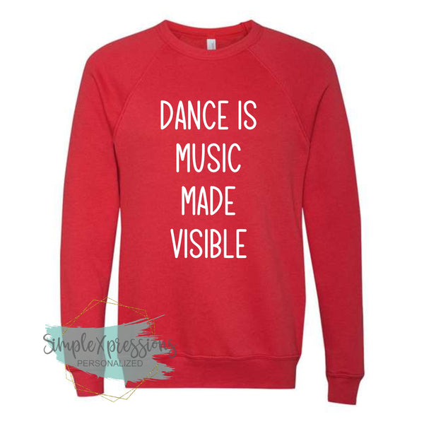 Dance is music made visible