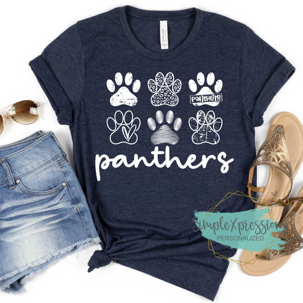 YOUTH Panthers Multi paw