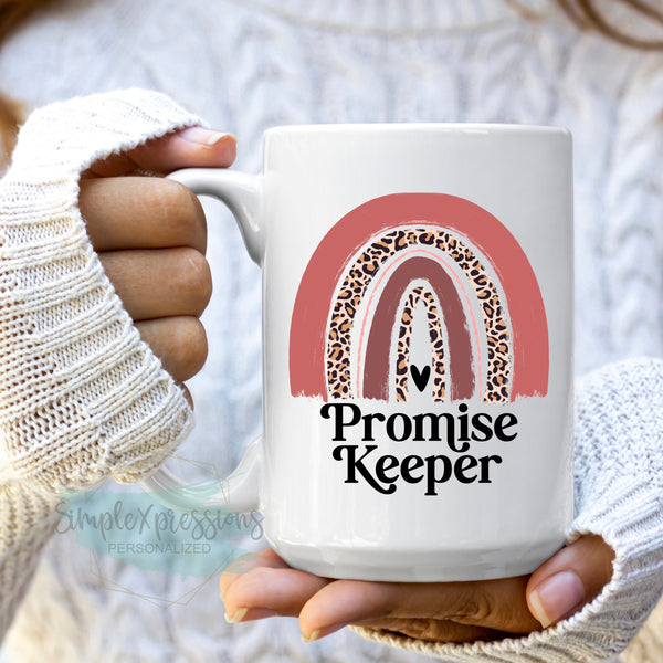 Promise Keeper Vintage Rainbow Mug