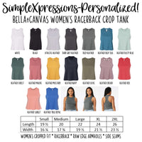 Team Werq Racerback Crop Tank