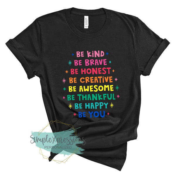 YOUTH Be Kind Be Brave Be Honest