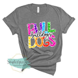 YOUTH Bulldogs Leopard Dots