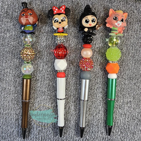 Character Beaded Pens