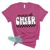 YOUTH Checkered Custom Mascot Cheer