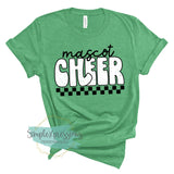 Checkered Custom Mascot Cheer