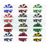 Personalized Ponytail Holder Cheer Bag Tag