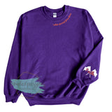 Color Guard Grandma Collar Sweatshirt- with names on sleeve