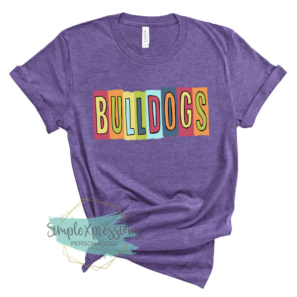 YOUTH Colorful Bulldogs