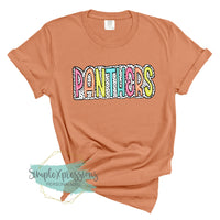 YOUTH Bright Dalmatian Dots Panthers