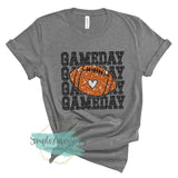 YOUTH FAUX Glitter Football Game Day