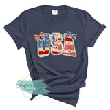 Faux Quilted USA
