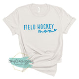 Field Hockey Mom with heart