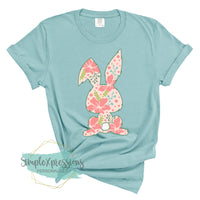 Floral Easter Bunny