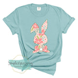 Floral Easter Bunny