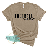 Football Mom with heart