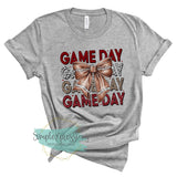 YOUTH Football Game Day Bow