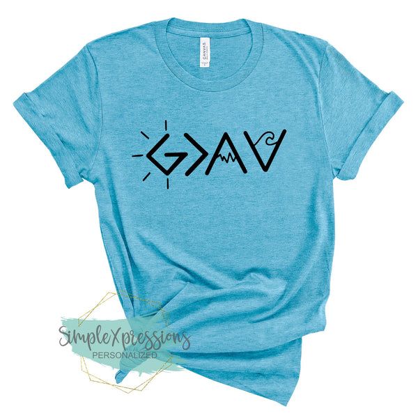 God is greater than the highs and lows