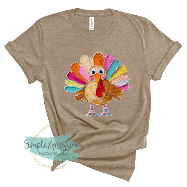 Hand Painted Turkey