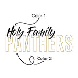 YOUTH Holy Family Panthers Outline
