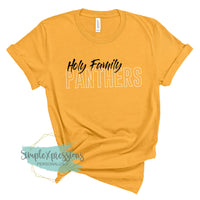 YOUTH Holy Family Panthers Outline