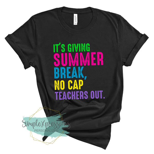 It's Giving Summer Break