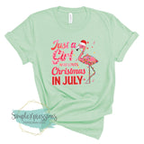 Just A Girl Who Loves Christmas In July