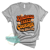 Kindness Takes Courage Flowers #EndBullying