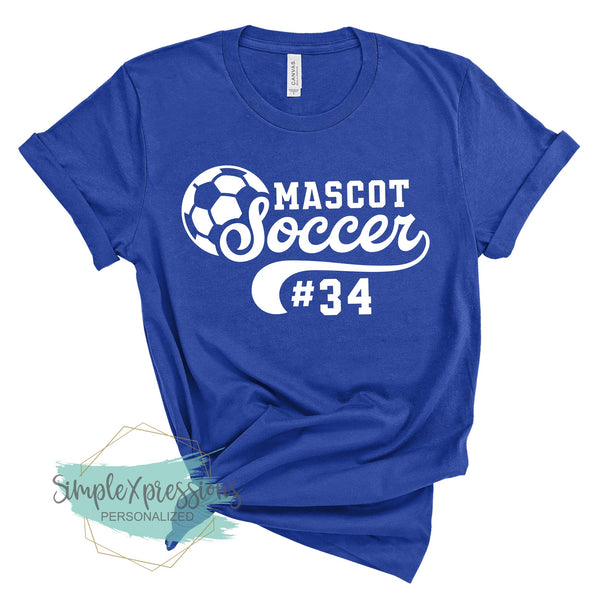 YOUTH Choose your mascot Soccer