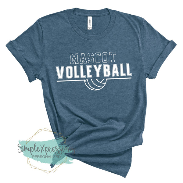 YOUTH Choose your mascot Volleyball