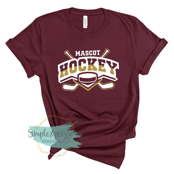 YOUTH Custom Mascot Hockey3