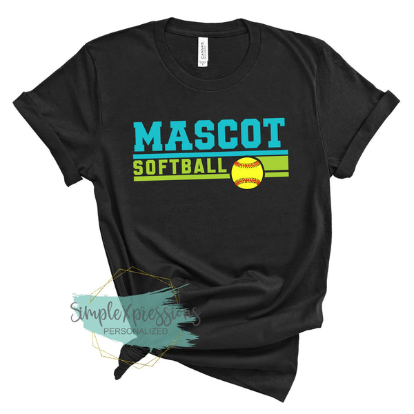 YOUTH Mascot Softball