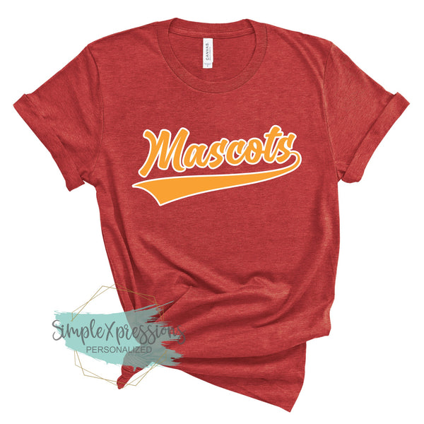 YOUTH Custom Mascot- Athletic Swash