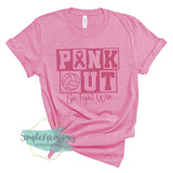Pink Out Volleyball