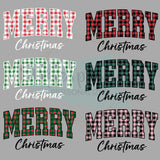 Plaid Merry Christmas