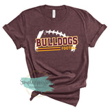 YOUTH Retro Bulldogs Football
