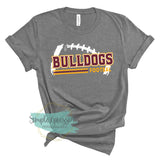 Retro Bulldogs Football