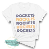YOUTH Rockets Retro Stripes