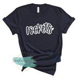 YOUTH Rockets Outline with Heart
