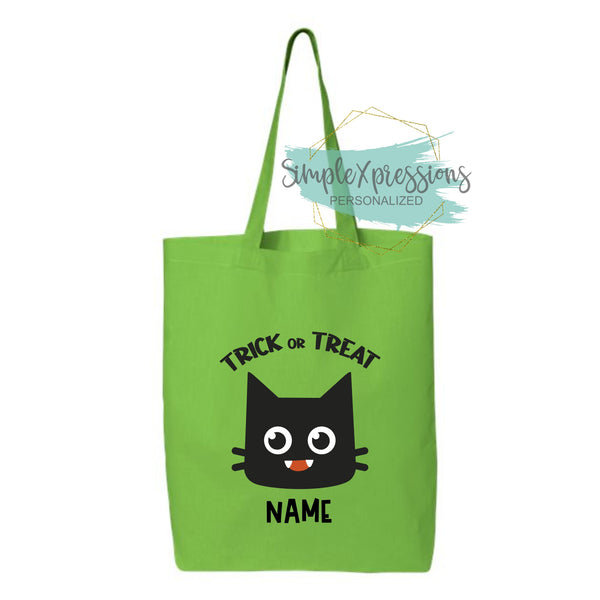 Personalized Trick or Treat Bag- you choose design