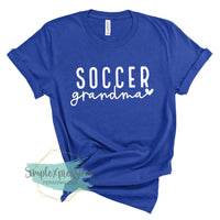 Soccer Grandma with heart