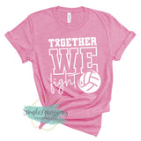 Together We Fight-Volleyball