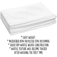Kitchen Towels-The dishes are looking at me dirty again