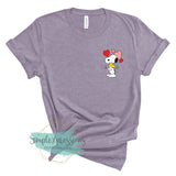 Valentine Dog Left Chest1