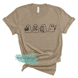 Cat Book Coffee Ghosts