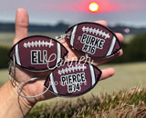 Personalized Football Bag Tag