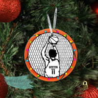 Personalized Basketball-BOY- aluminum ornament