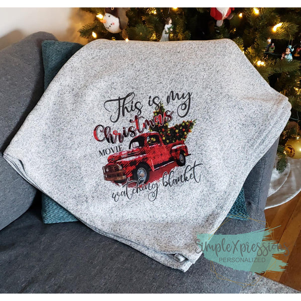 Christmas Movie Watching Blanket