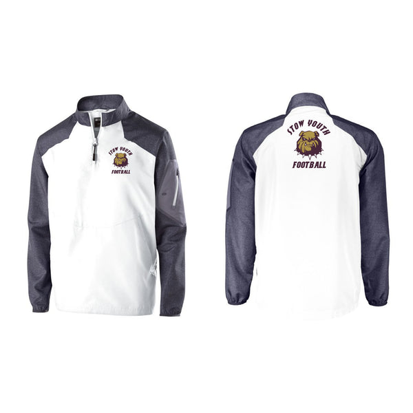Stow Youth Football Raider Jacket Long Sleeve-Logo on front