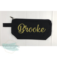 Glitter Personalized Makeup Bag